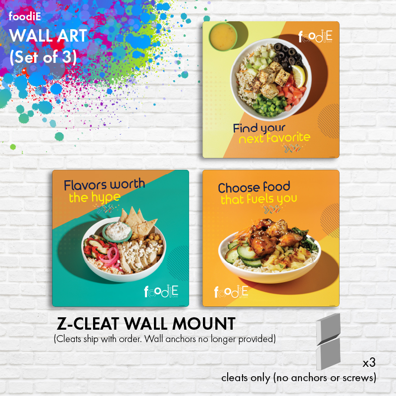 Wall Mural (Set of 3)