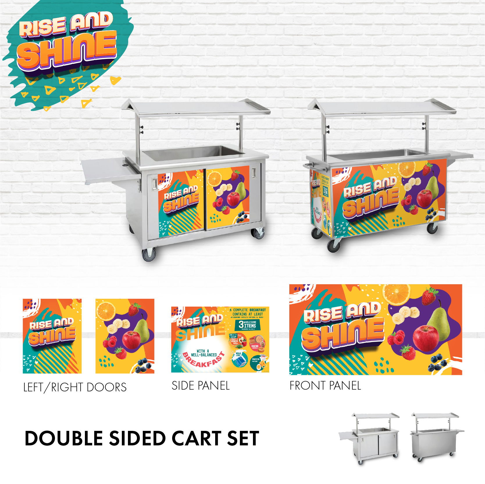 Double Sided Cart Set