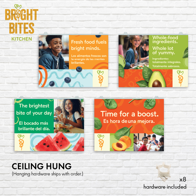 BILINGUAL - Hanging Banners (Set of 4)