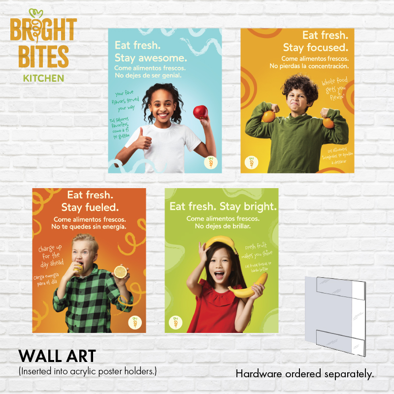 Wall Art Set (Set of 4) (Bilingual)