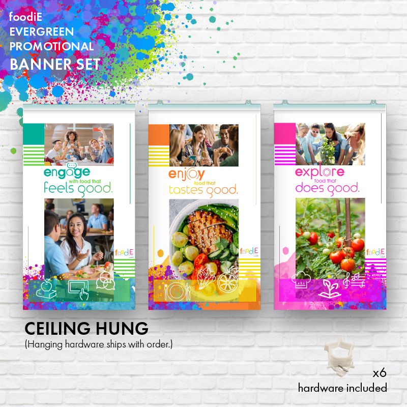 Hanging Banners (Set of 3)