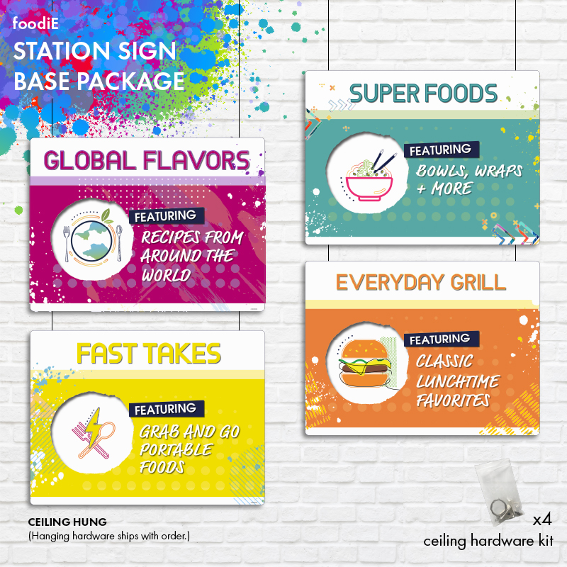 BASIC Station ID - Base Package (Set of 4)