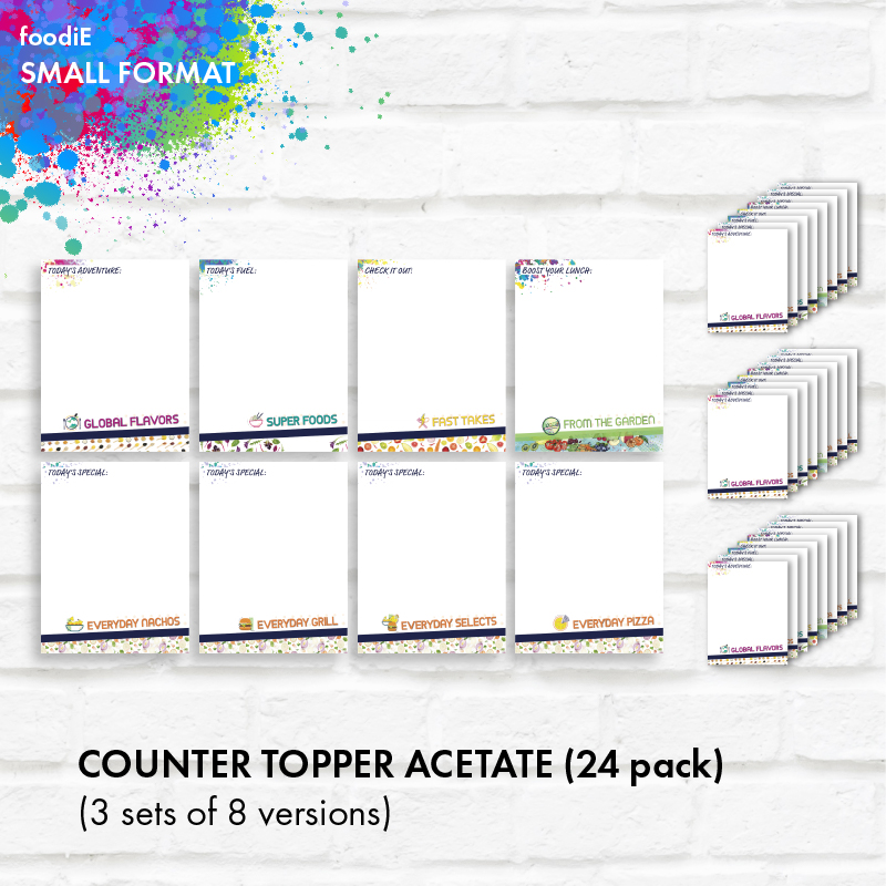 Station ID Acetate (set of 24)