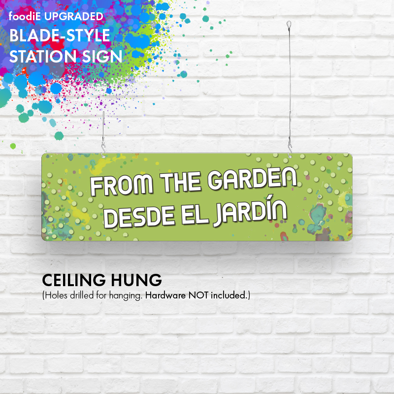 BILINGUAL Blade Station ID - From the Garden